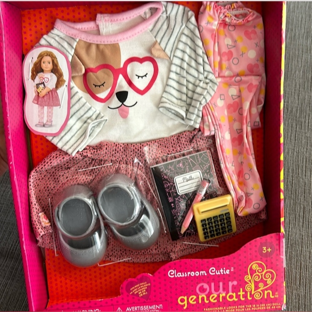 our generation 18inch Doll Our generation 18inch Doll Classroom Cutie Outfit